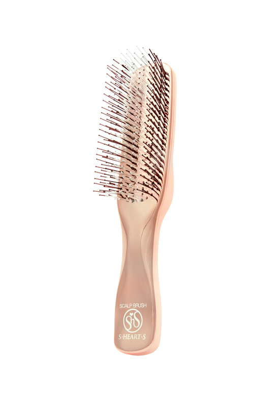Tokio Scalp Brush Rose Gold
